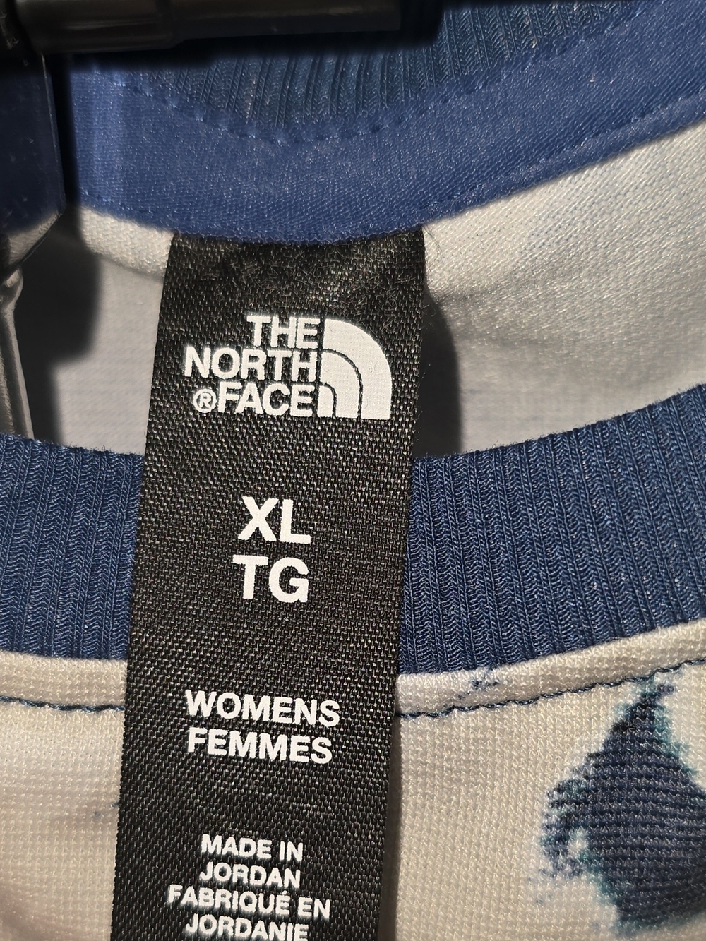 The North Face Women's Tank Top in Blue and White
